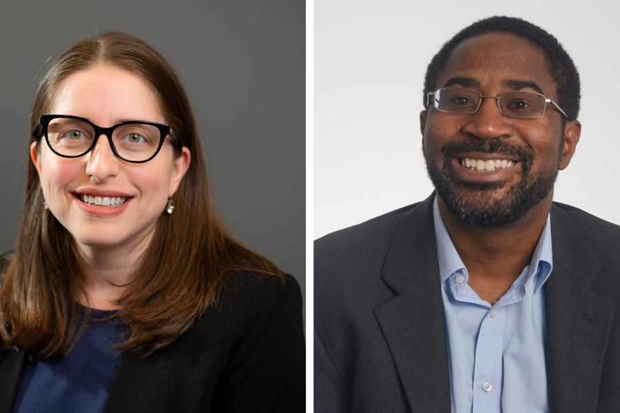 Alyssa Appelman and Steve Bien-Aimé