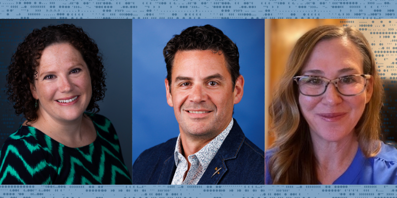 Allison Kirkpatrick, Jonathan Brumberg and Claudia Dozier