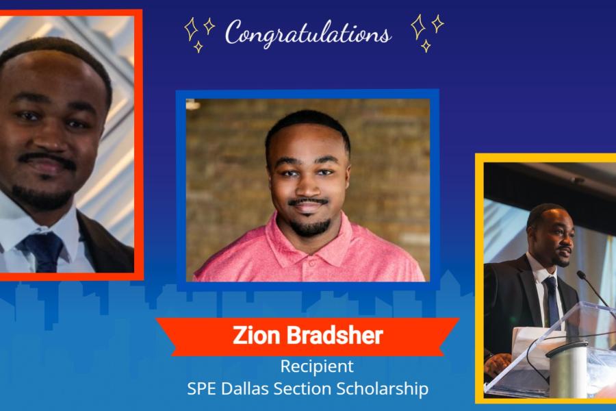 Student Receiving Award