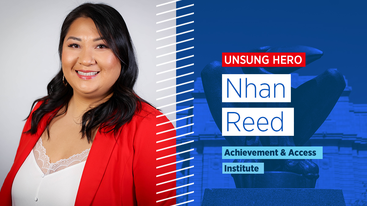 Photo illustration of Nhan Reed