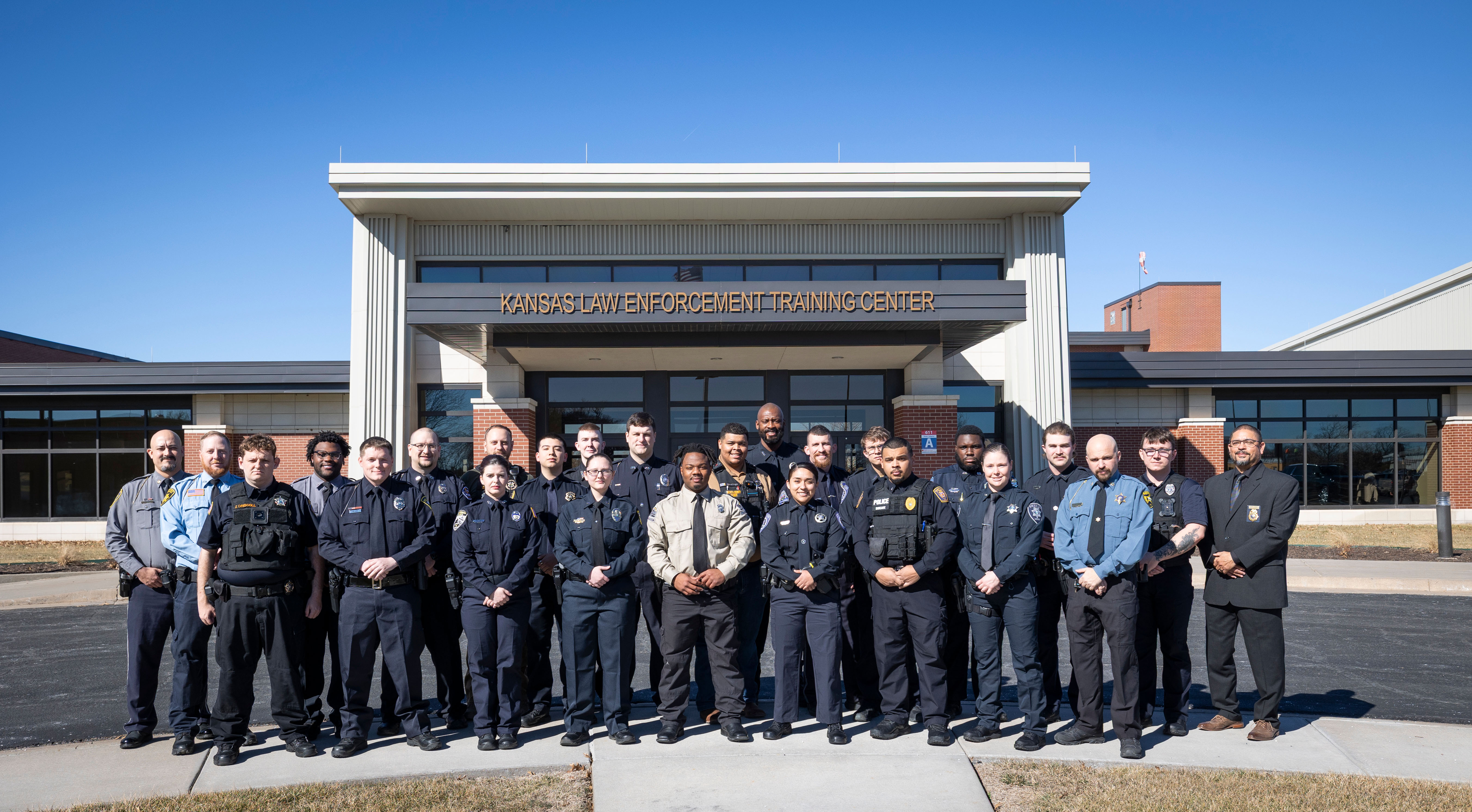 Kansas Law Enforcement Training Center graduates 352nd Basic Training Class