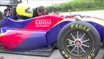 The KU Formula car