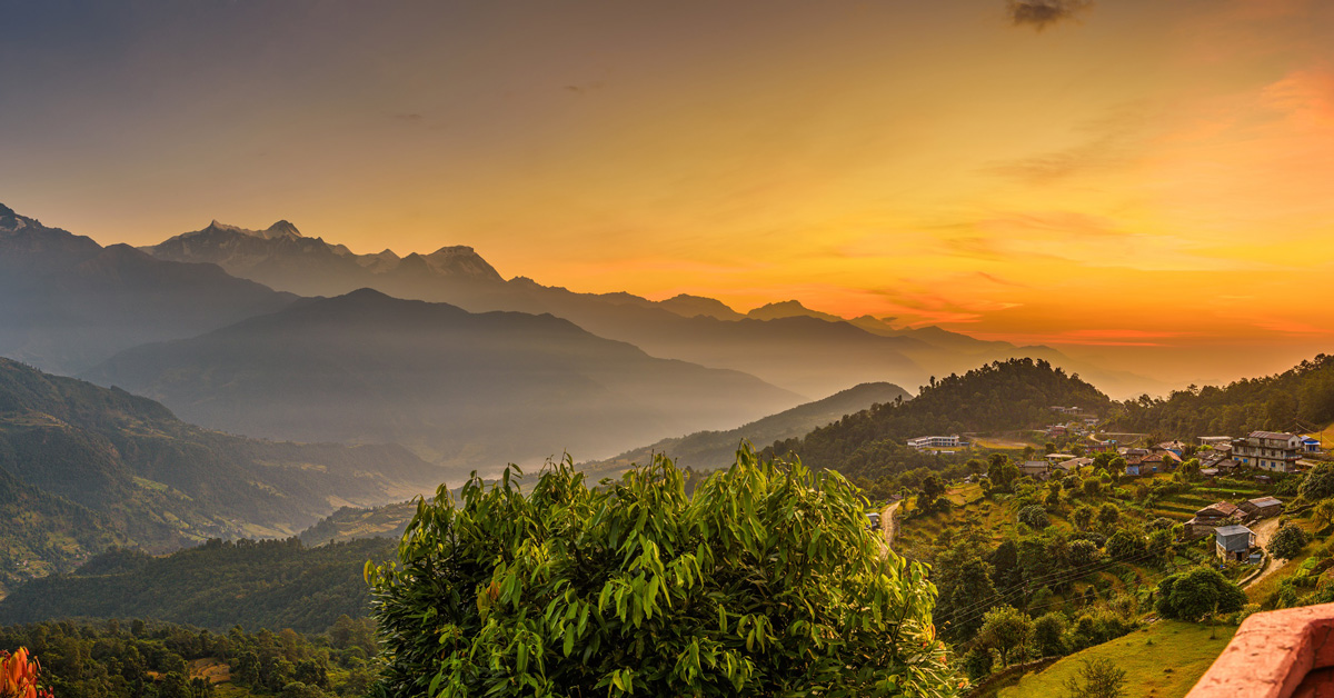 Nepal sunrise