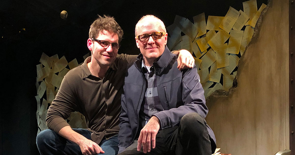 Markus Potter (left) and Jeff Church. Courtesy of The Coterie Theatre