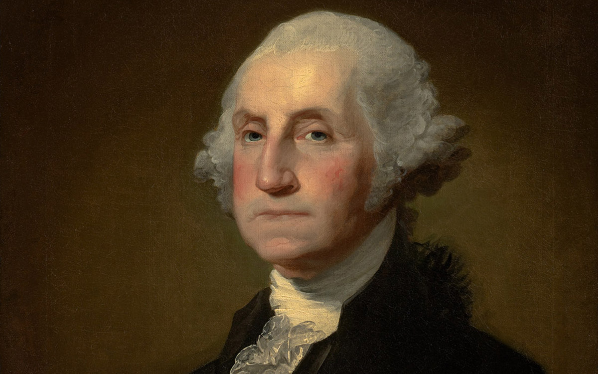 Gilbert Stuart portrait of George Washington.