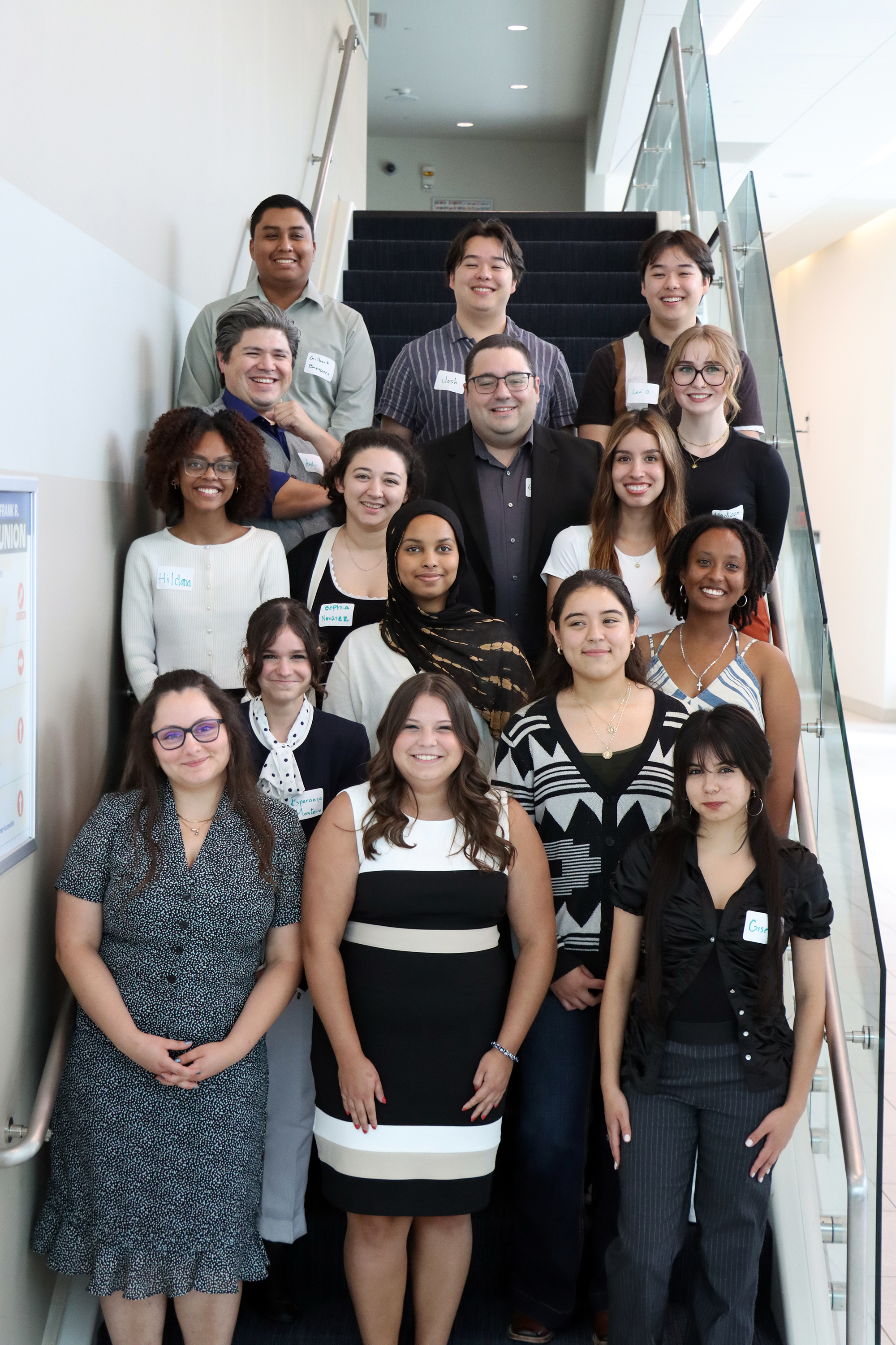 Group photo of the 2025 McNair Scholars Summer Research Symposium scholars.