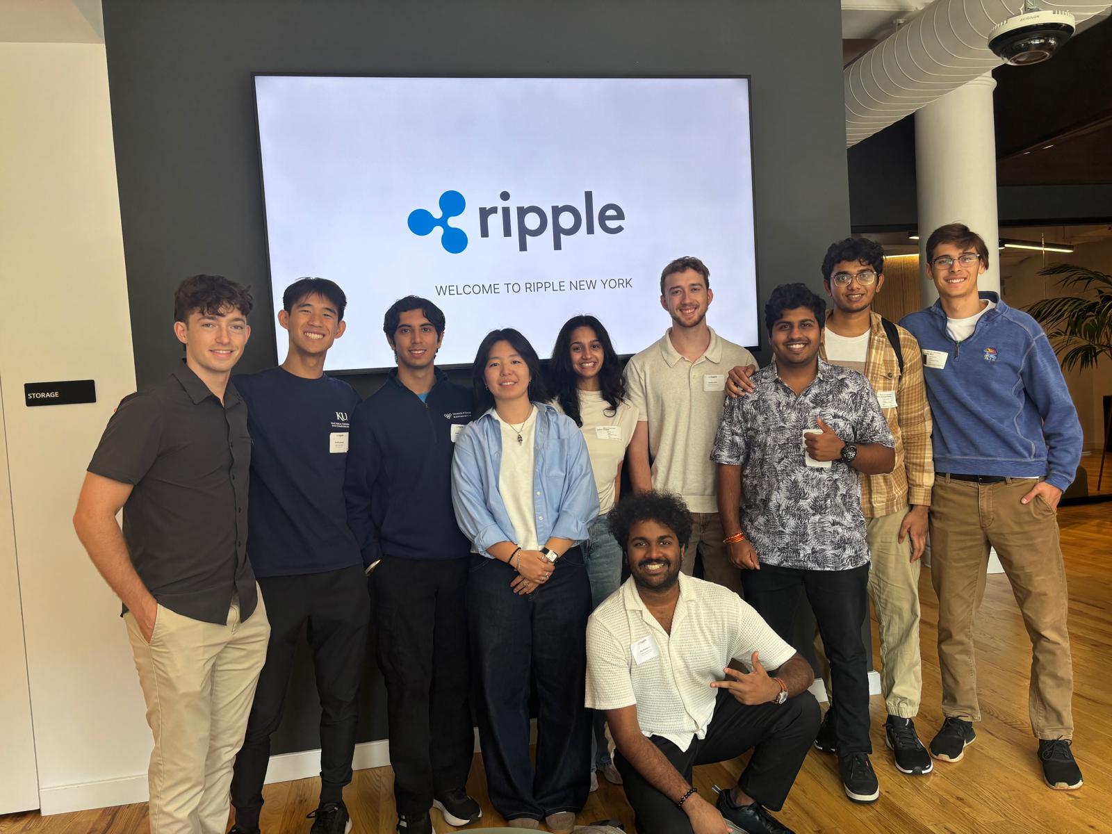 KU students represent the university at ETHGlobal, an international "hackathon" held in New York City in August