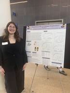  Elise McCall with poster
