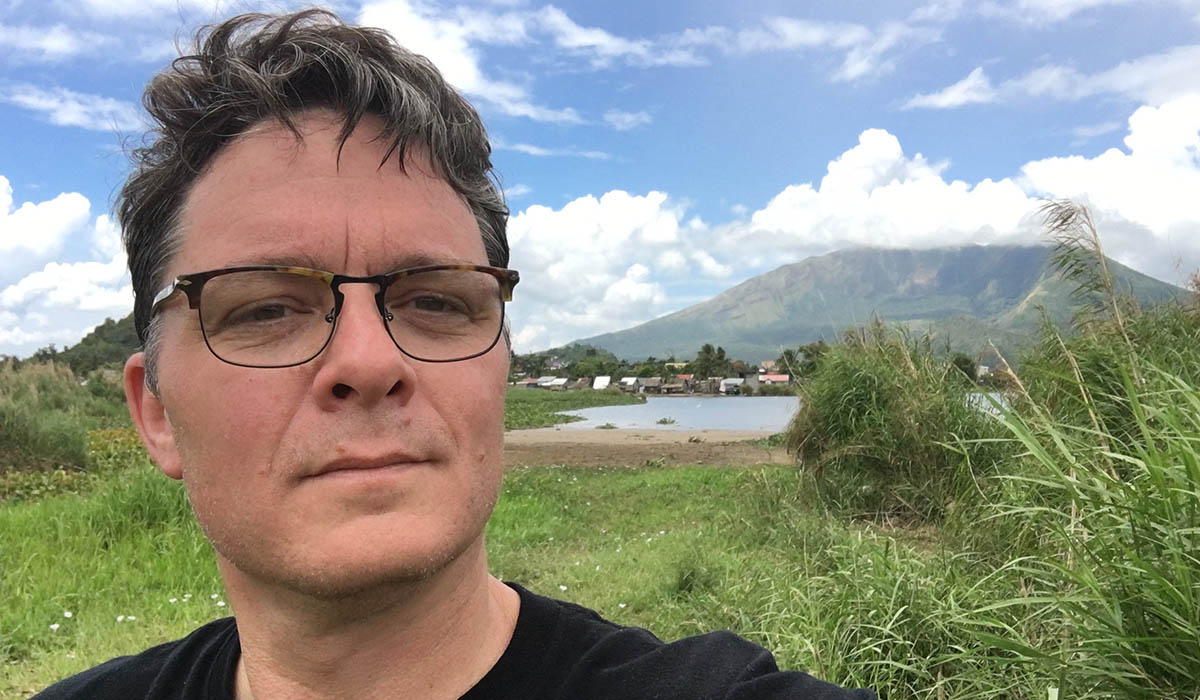 Rafe Brown, professor of ecology & evolutionary biology and winner of a Fulbright U.S. Scholar Award, in the Philippines.