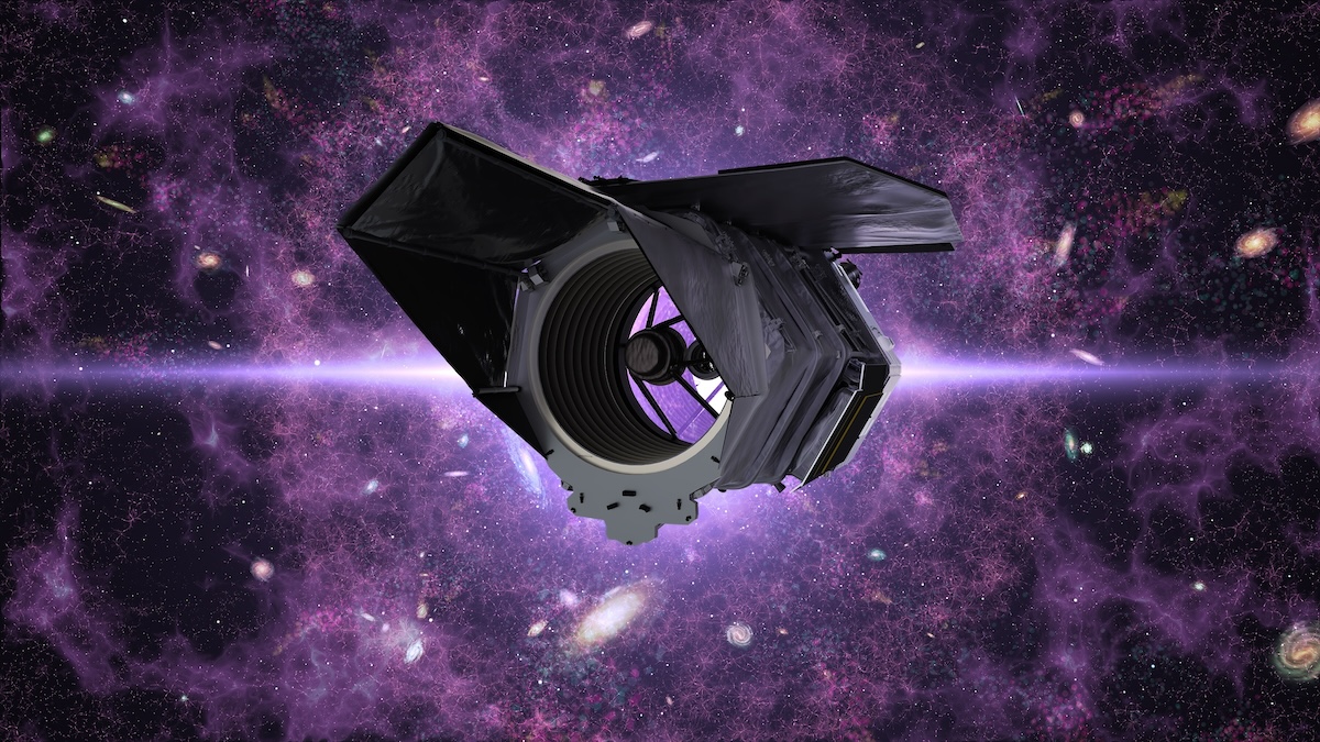 NASA illustration of Nancy Grace Roman Space Telescope