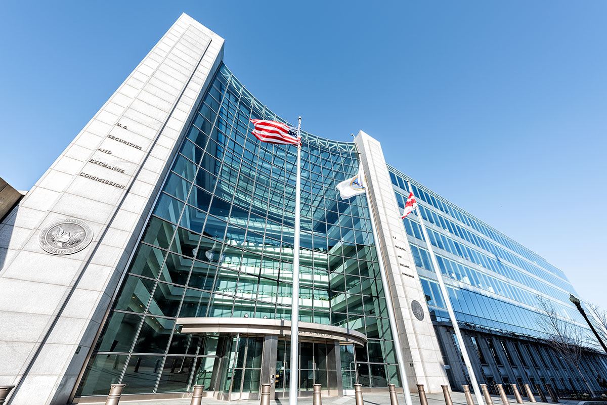 Exterior of the Securities and Exchange Commission building